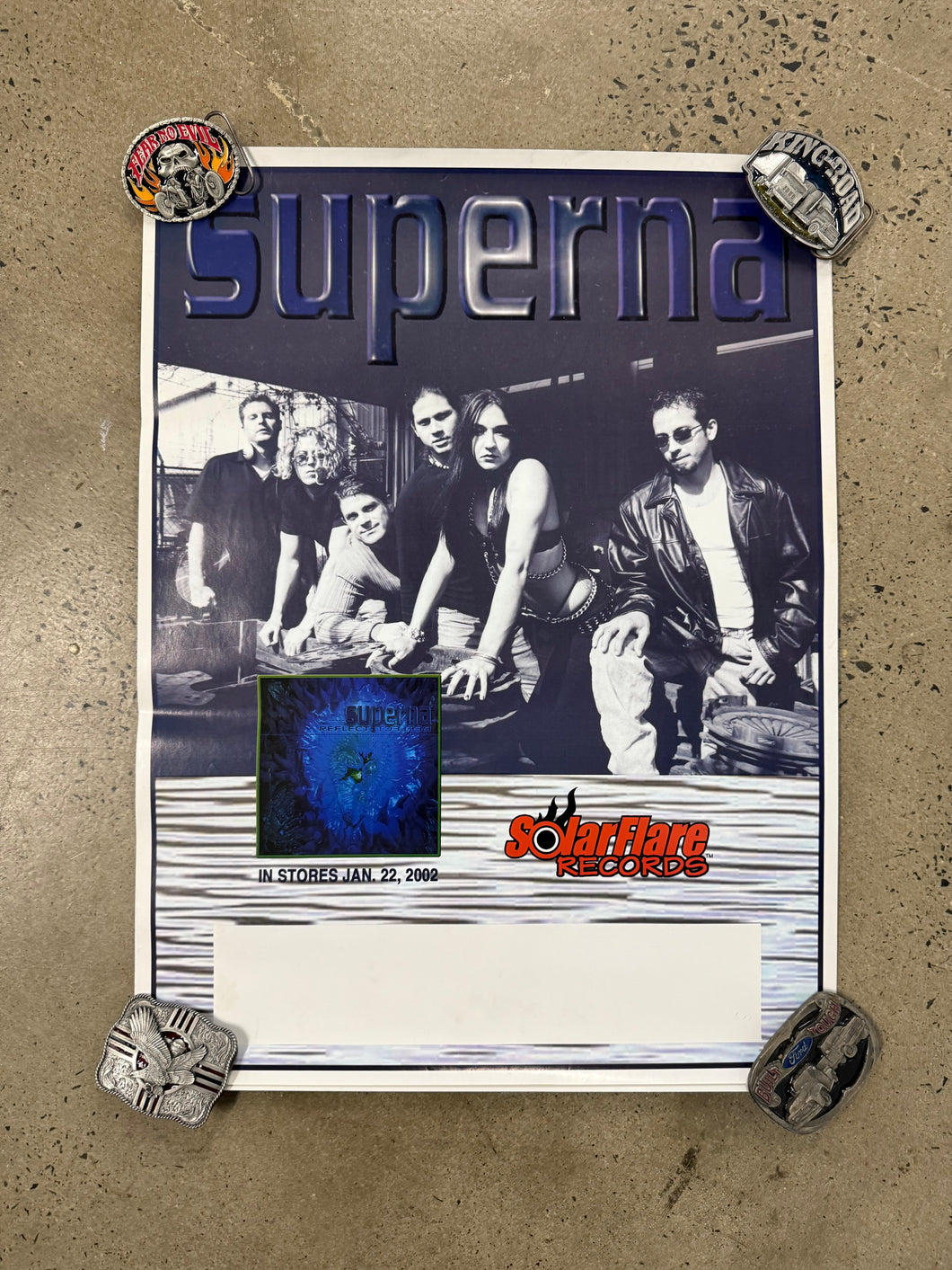 Vintage Superna Album Promo Poster (18x24)