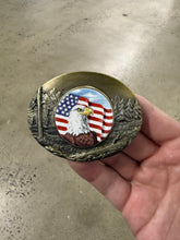 Load image into Gallery viewer, Vintage American Eagle/Forest Belt Buckle
