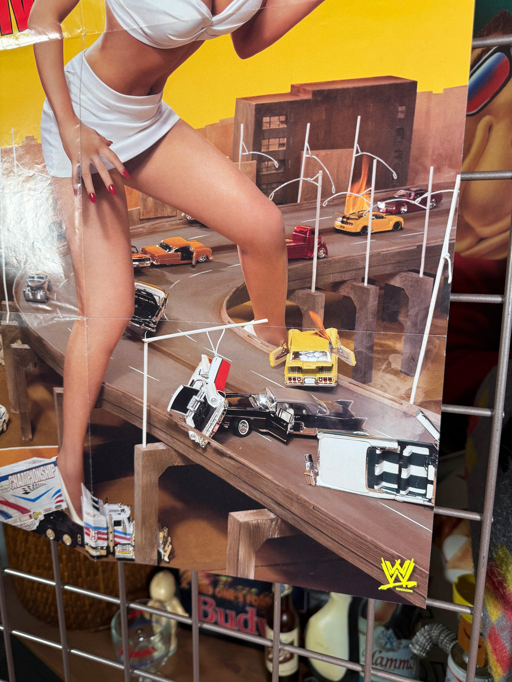 2006 WWE Trish Stratus Attack of the 5+ Foot Tall Woman Poster