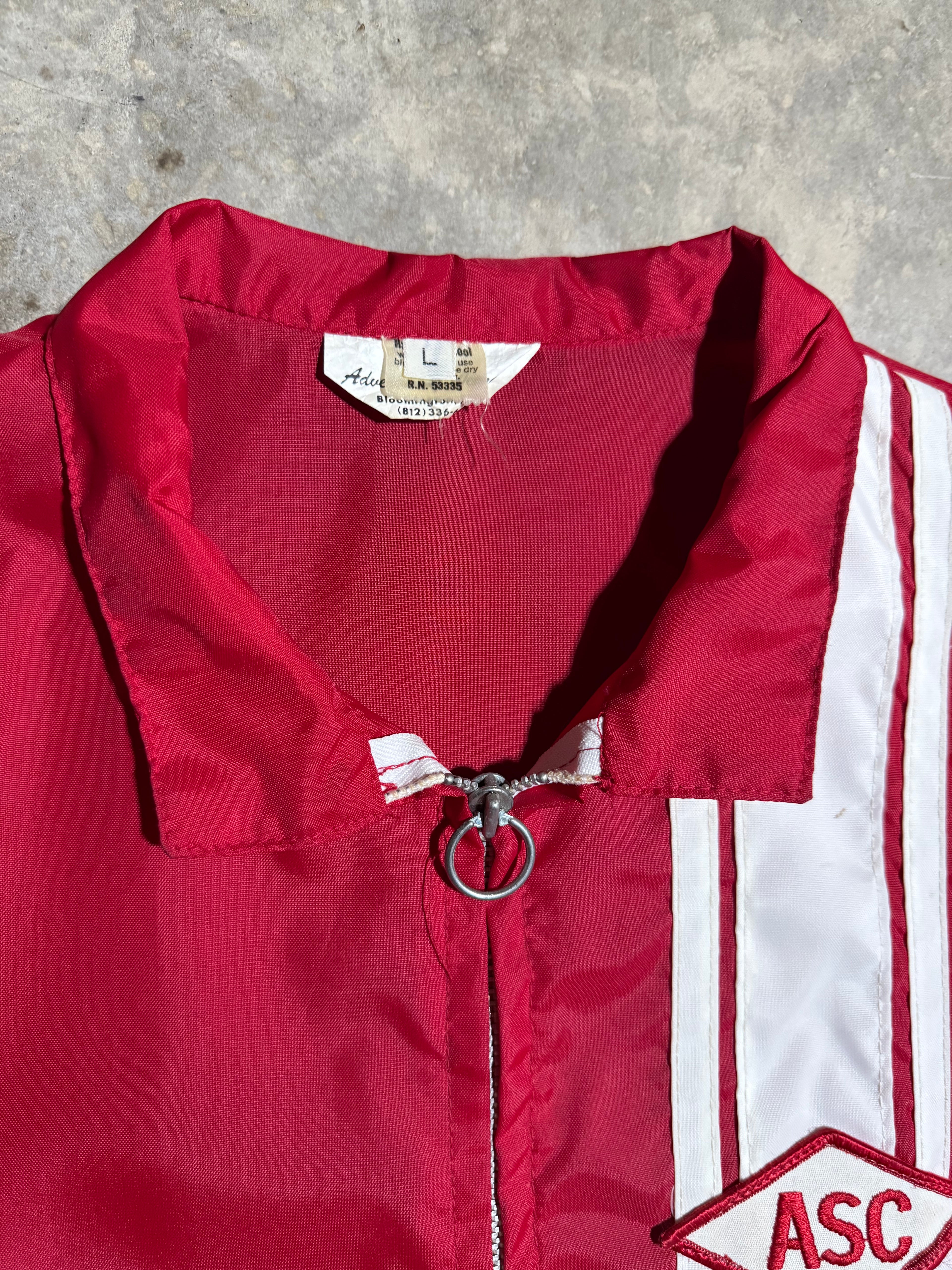 Vintage 70s ASC Patch Windbreaker (L)