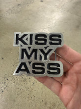 Load image into Gallery viewer, Vintage 2000 Kiss My Ass Belt Buckle
