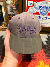 Load image into Gallery viewer, Vintage Colonial Charters Leather Strap Hat
