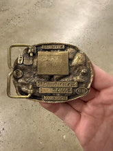 Load image into Gallery viewer, Vintage The Golden Spike Railroad Belt Buckle
