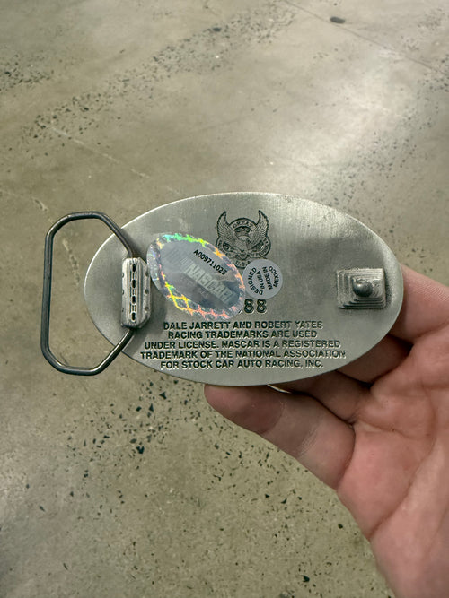 2000s Nascar Dale Jarrett Belt Buckle