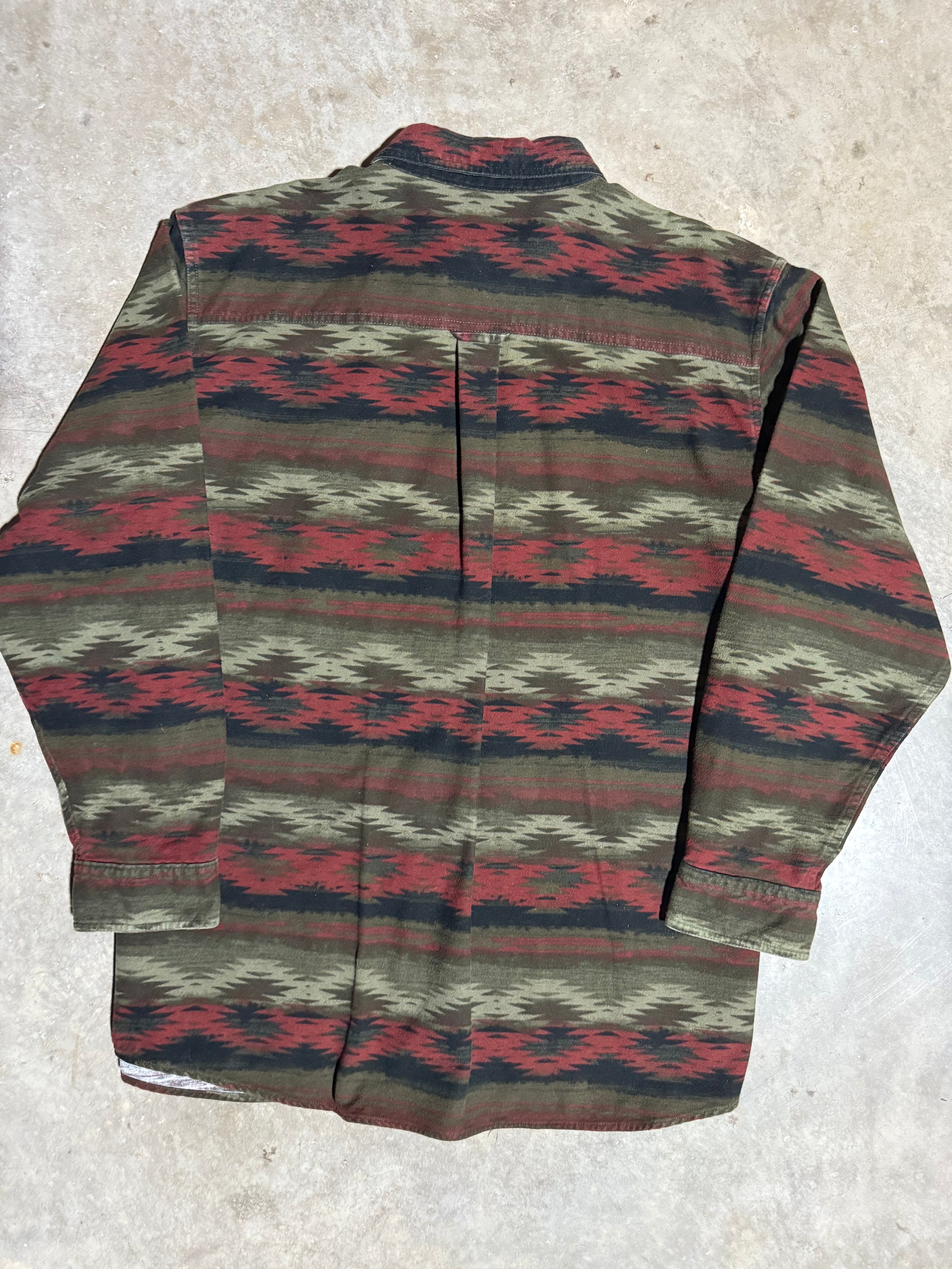 Woolrich Western Pattern Button Down (L)