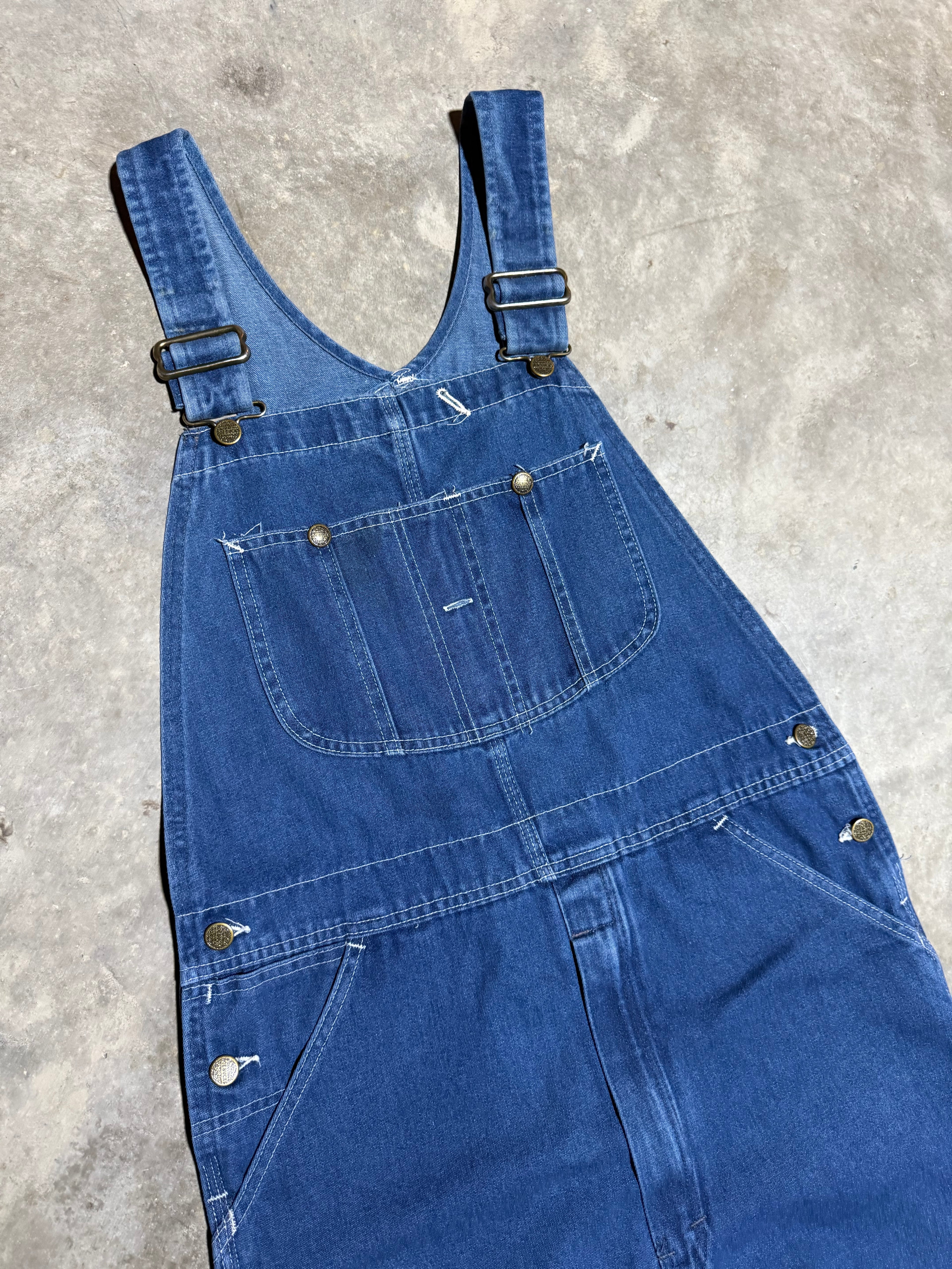 True Vintage Sears Wear Tuff Denim Overalls (36x32)