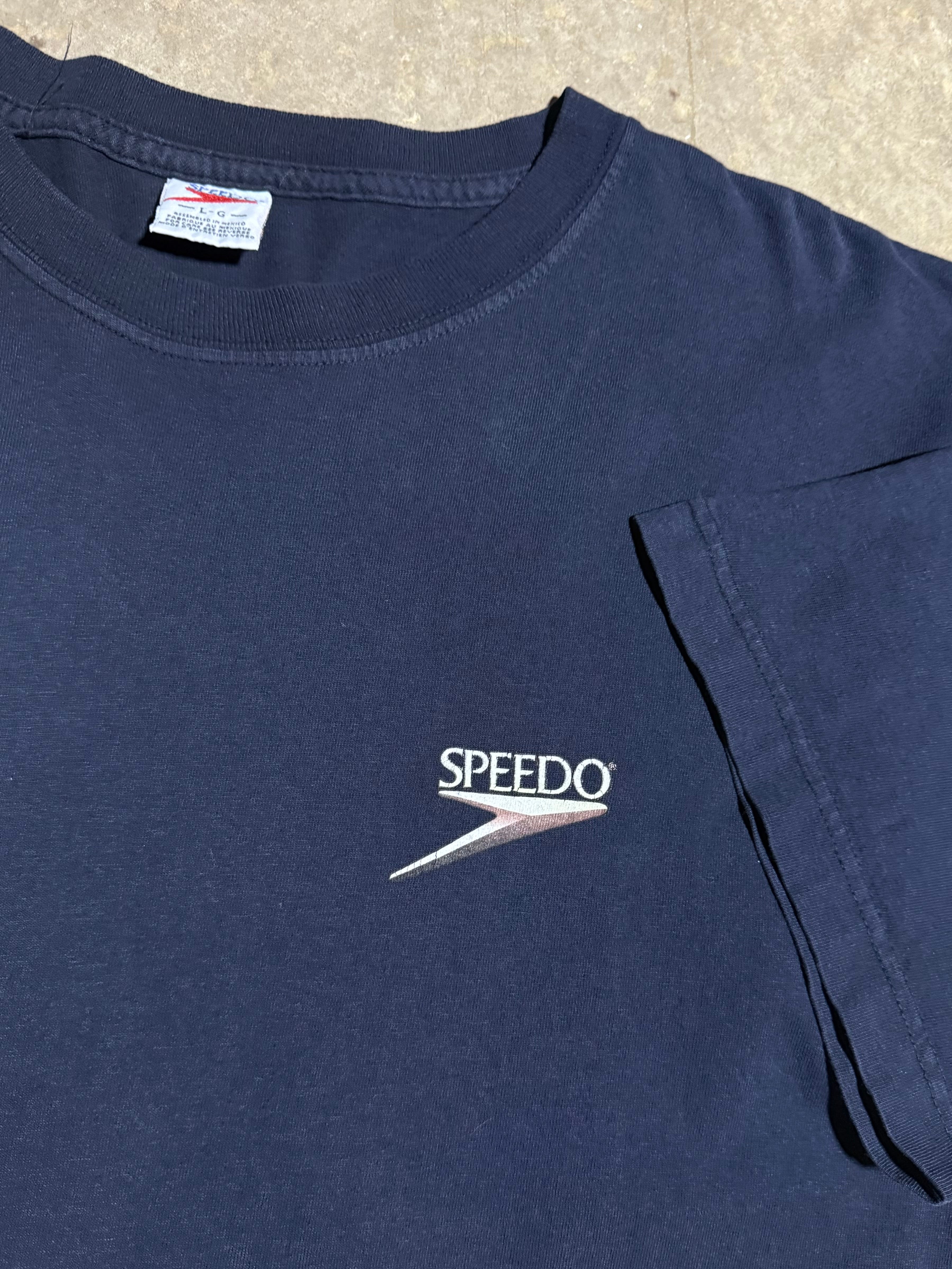 Vintage 2000 Speedo Earth T-Shirt (L)