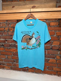 Vintage 1991 Blue Pheasant T-Shirt (M)