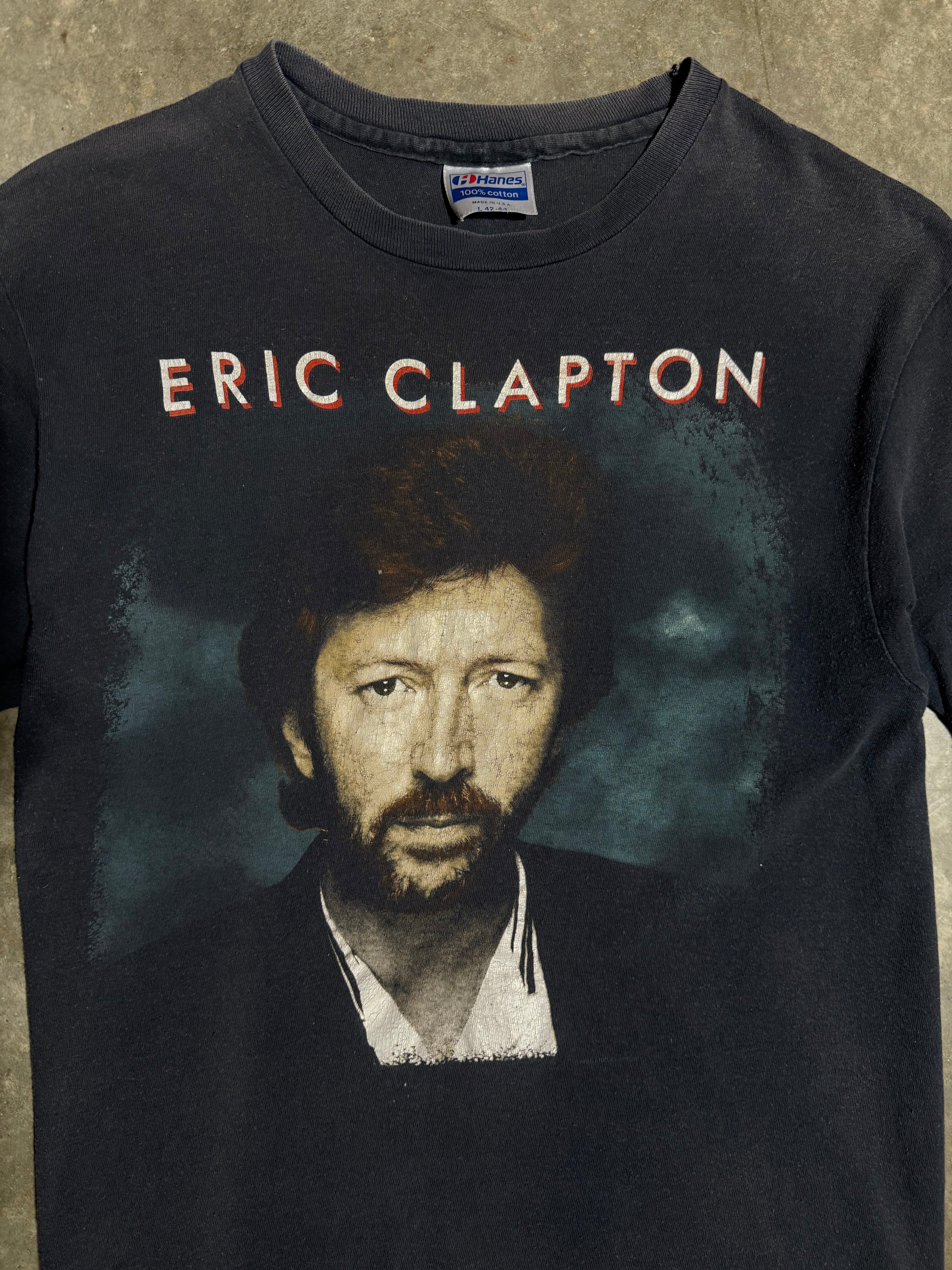 Vintage 1988 Eric Clapton Faded T-Shirt (M)