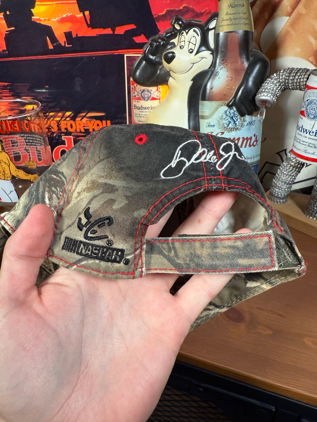 2000s Dale Earnhardt Jr Camo Racing Hat