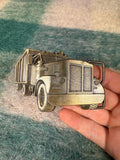 Vintage Semi Truck Belt Buckle
