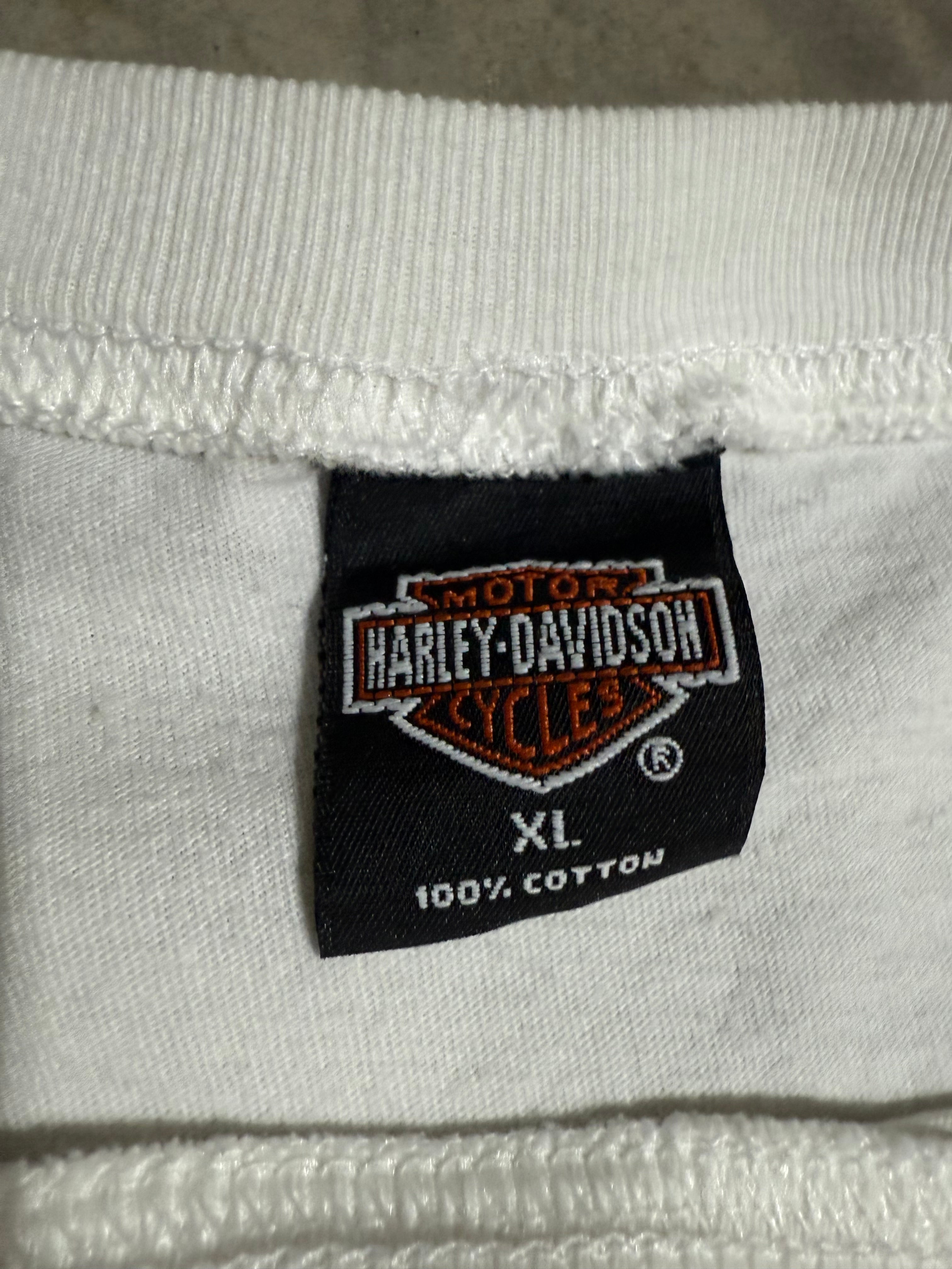Vintage 1998 Harley Davidson Caribbean T-Shirt (2XL)