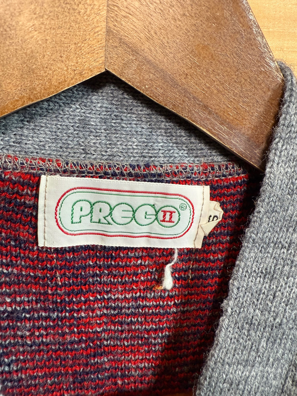 Vintage 70s Cardigan Sweater Vest (WS)