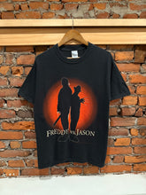 Load image into Gallery viewer, 2000s Freddy Vs Jason Horror Movie Shirt (M/L)
