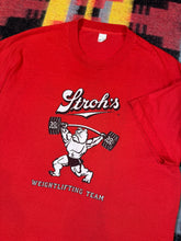 Load image into Gallery viewer, Vintage 80s Strohs Beer Weightlifting Team Shirt (XL)
