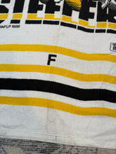 Load image into Gallery viewer, Vintage 1988 Jack Davis Pittsburgh Steelers Towel
