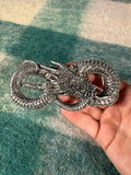Vintage Dragon Oversized Belt Buckle