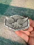 Vintage Eagle Motorcycle Chain Belt Buckle