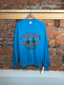 Vintage The Great Outdoors Yellowstone Crewneck (M)