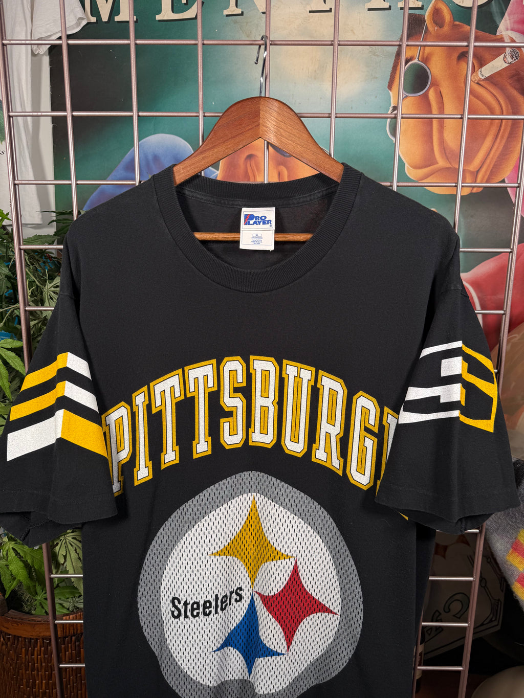 Vintage 1997 Steelers Pro Player Double Sided Shirt (XL)