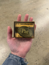 Load image into Gallery viewer, Vintage Pat Unopened Belt Buckle
