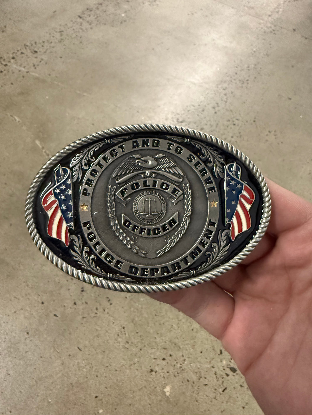 2006 Police Officer Belt Buckle