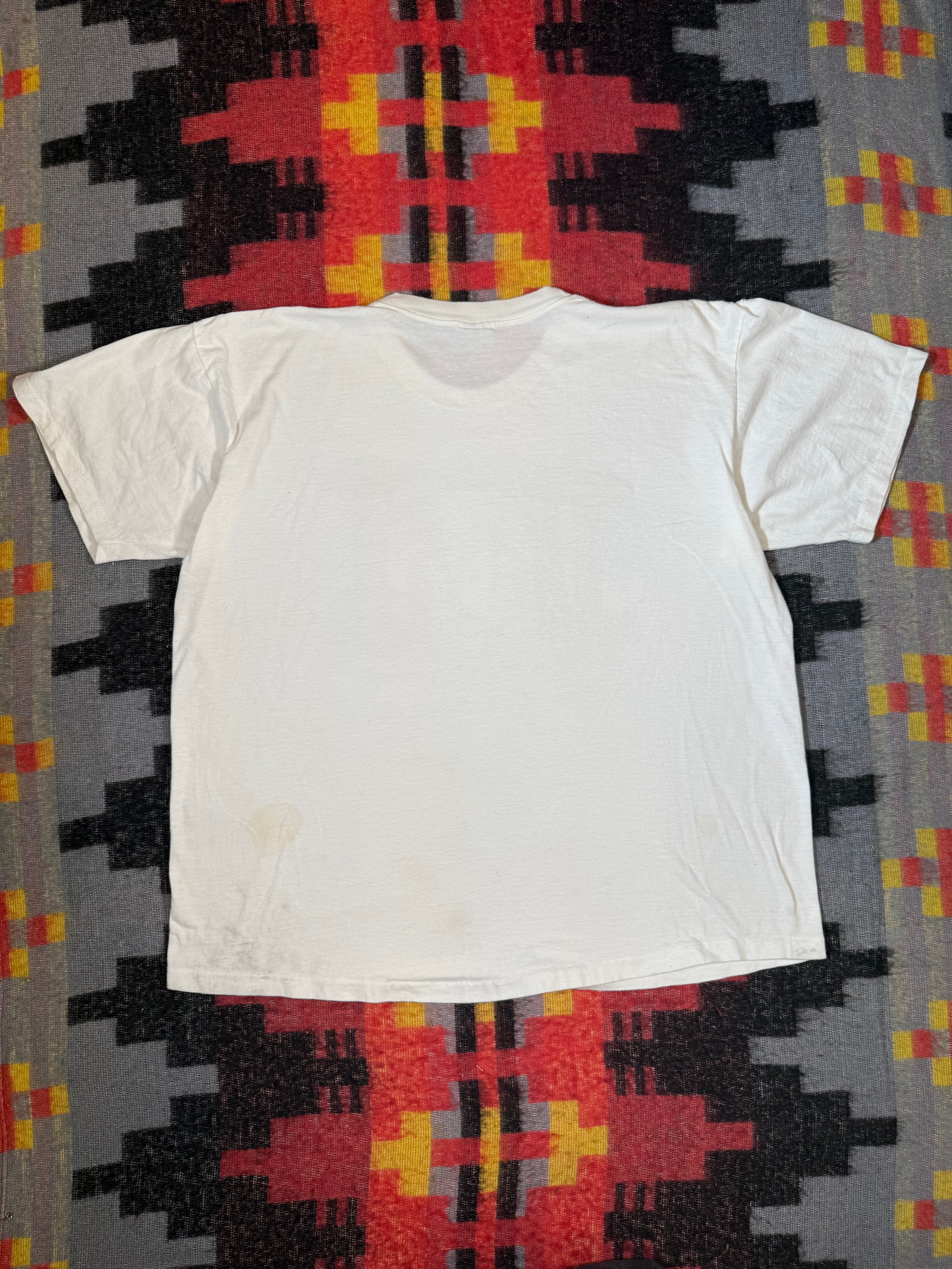 Vintage Distressed The Far Side Deer Birth Mark Shirt (2XL)