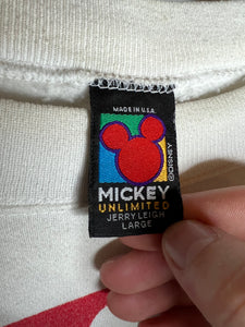 Vintage 90s Mickey Mouse Crewneck (L)