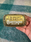 Vintage Copenhagen Snuff Belt Buckle