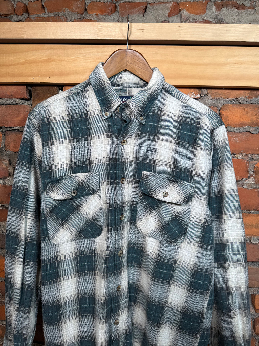Vintage Marino Bay Flannel Shirt (M)