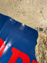 Load image into Gallery viewer, Vintage Marmot Rock Climber Advertisement Banner (47inx34in)
