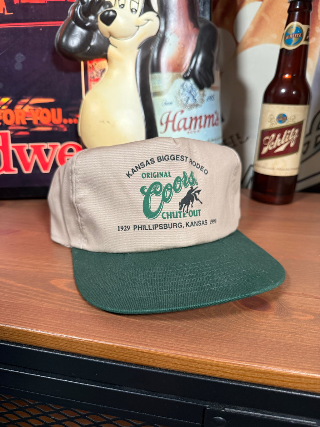 Vintage 1999 Coors Kansas Rodeo Snapback Hat