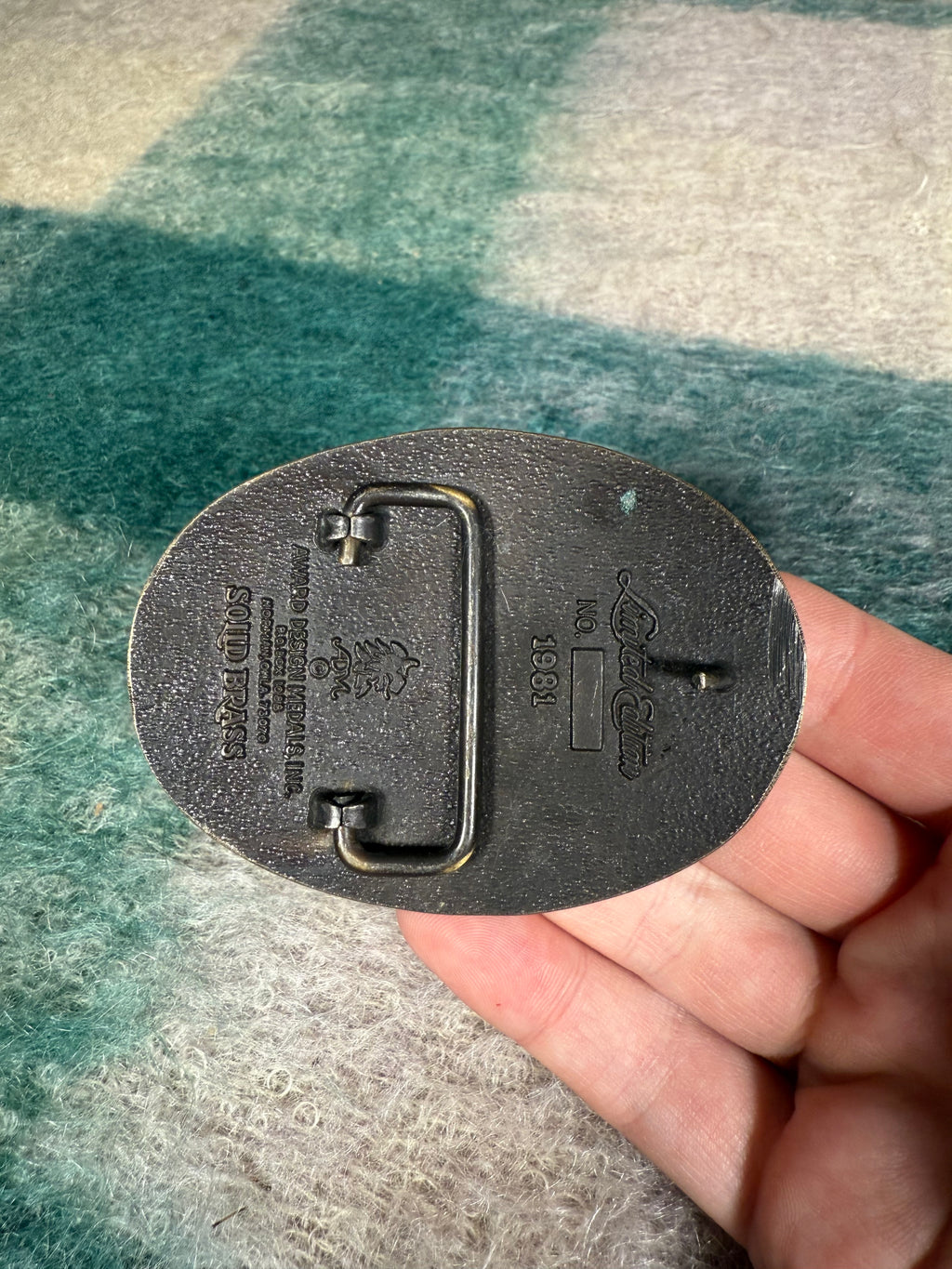 Vintage Totco Oil Drilling Belt Buckle
