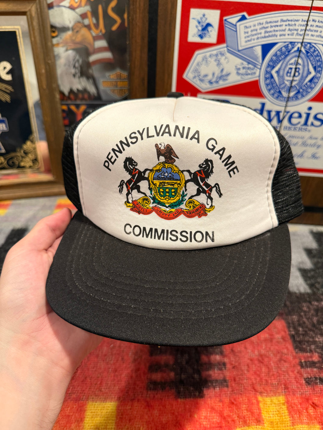 Vintage Pennsylvania Game Commission Trucker Hat