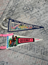 Load image into Gallery viewer, Lot of 2 Vintage Canada Pennants
