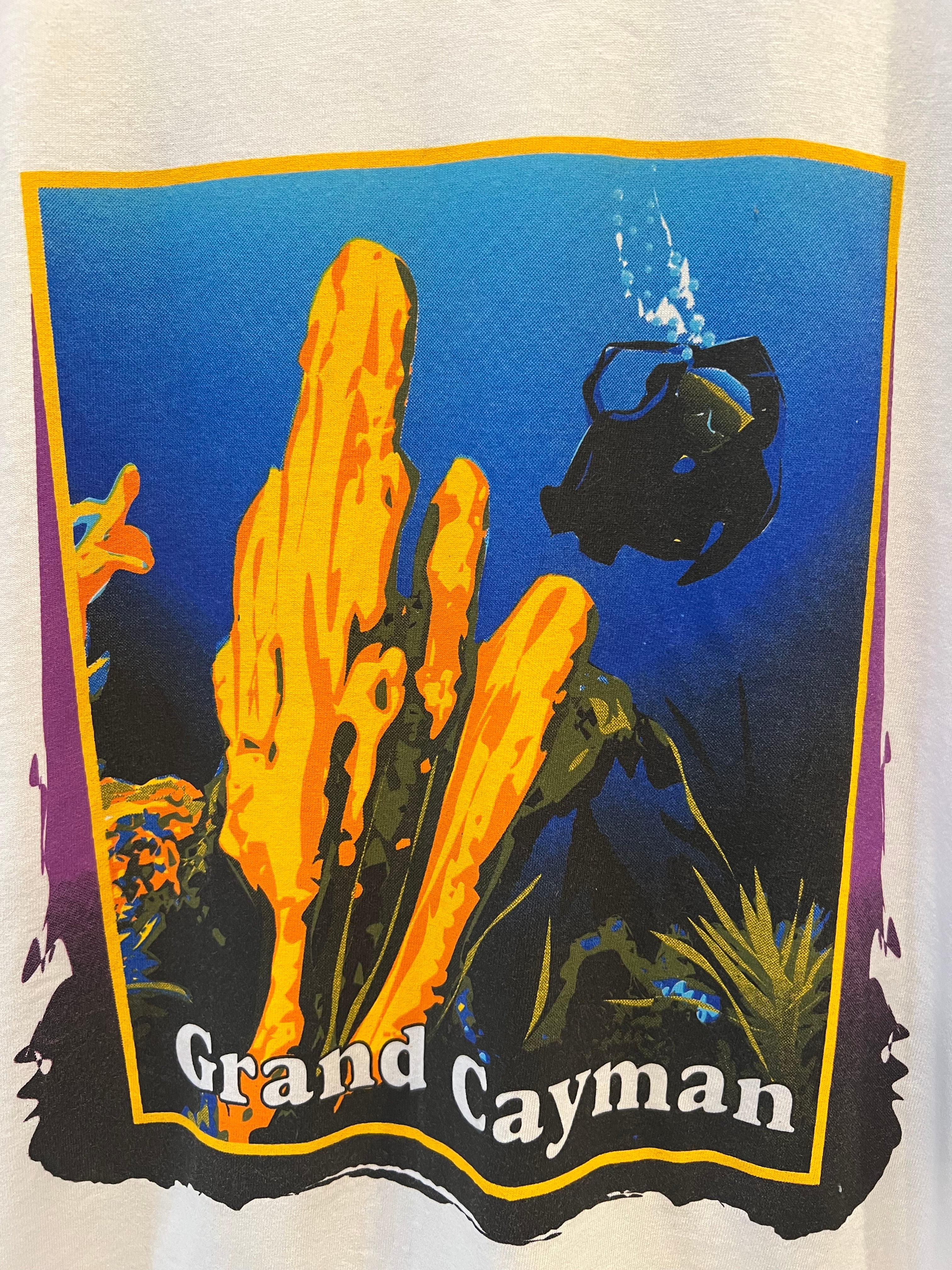 Vintage Grand Cayman Snorkeling Tee (M)