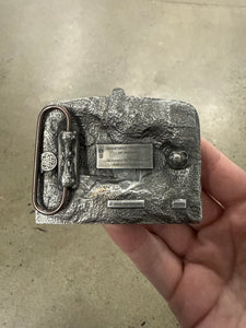 Vintage Kenworth Tractor Trailers Belt Buckle