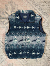 Load image into Gallery viewer, Vintage Princeton Deer Fleece Zip Up Vest (L)
