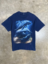 Load image into Gallery viewer, Vintage Dolphins Big Print Shirt (L)
