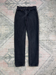 Vintage 90s Levi’s 512 Black Jeans (32x33.5)