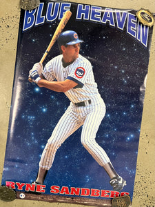 Vintage 1992 Ryne Sandberg MLB Poster (23x35inch)