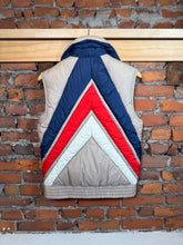 Load image into Gallery viewer, Vintage 80s Puffy Colorful Vest (S)
