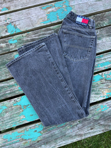 Vintage Tommy Hilfiger Womens Flare Jeans (7, 30x31)