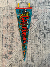 Load image into Gallery viewer, Vintage California Pennant
