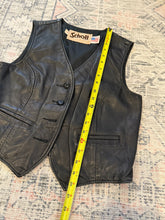 Load image into Gallery viewer, Vintage Schott Women’s Leather Vest (14, See Measurements Shown)
