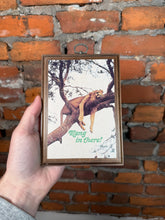 Load image into Gallery viewer, Vintage Hang in There Lion Wall Hang

