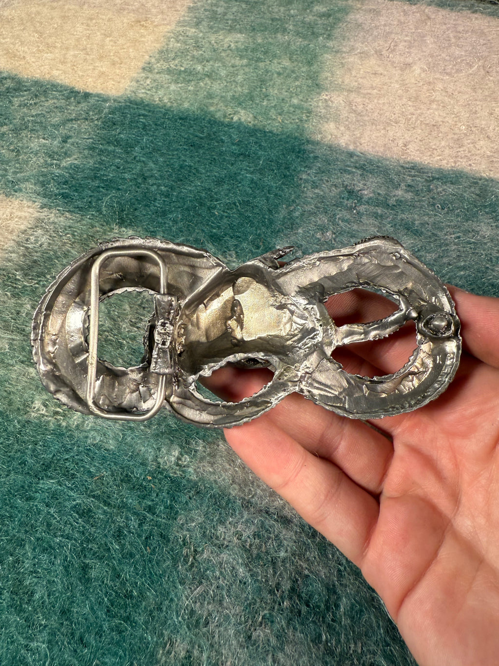 Vintage Dragon Oversized Belt Buckle