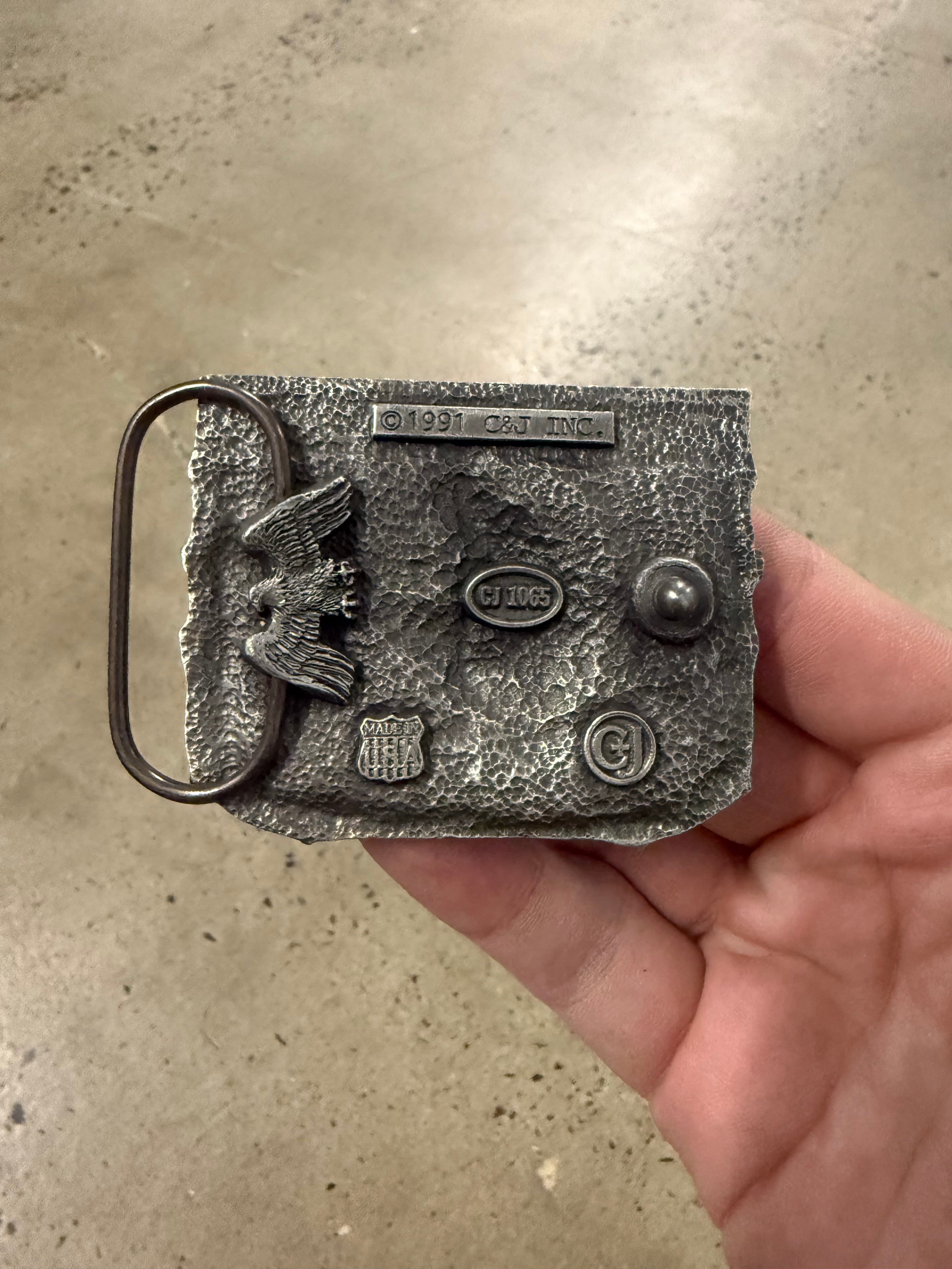 Vintage Plumber Belt Buckle