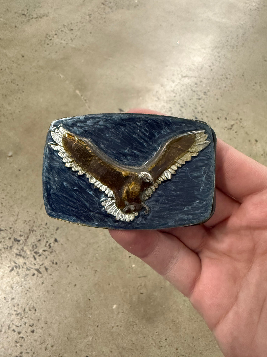 Vintage 70s Eagle Belt Buckle