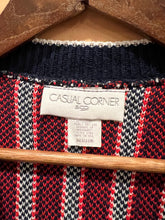 Load image into Gallery viewer, Vintage Boating Bears Cardigan Vest (WM)
